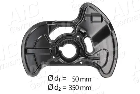 Кожух тормозного диска передний правый AIC 56172