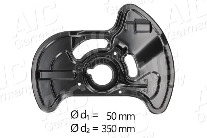 Кожух тормозного диска передний правый AIC 56172 (фото 1)