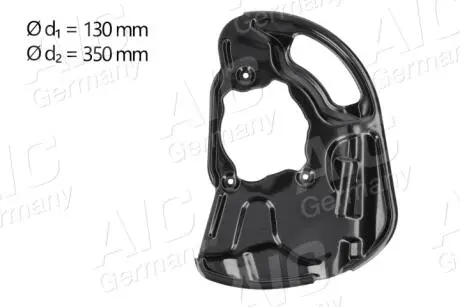 Кожух тормозного диска передний, правый AIC 56176