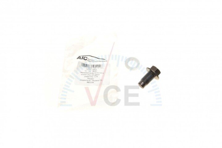 Болт слива оливы. Toyota yaris/citroen c1/peugeot 107/108 1.0-1.33 02- (m12x1.25) AIC 56291 (фото 1)