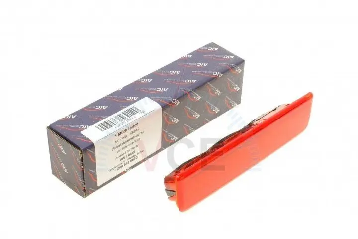 Фото 1 - Фонарь сигнала торможения (дополнительный) vw caddy 03- (распашонка) AIC 56912 Фонарь сигнала торможения (дополнительный) vw caddy 03- (распашонка) AIC 56912 (фото 1)