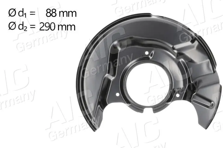 Кожух гальмівного диска передній, правий AIC 58273 (фото 1)