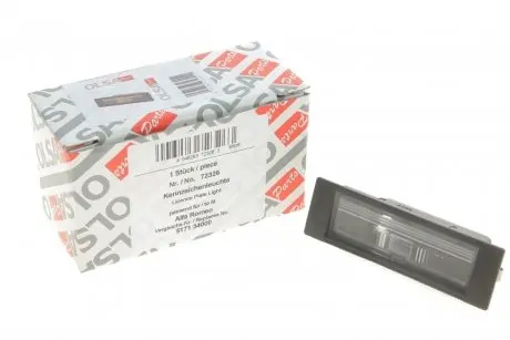 Фонарь подсвечивания номерного знака premium quality, oem quality AIC 72326