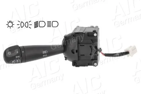 Переключатель подрулевой Dacia Logan/Sandero 12- (повороты/свет/сигнал) AIC 75817