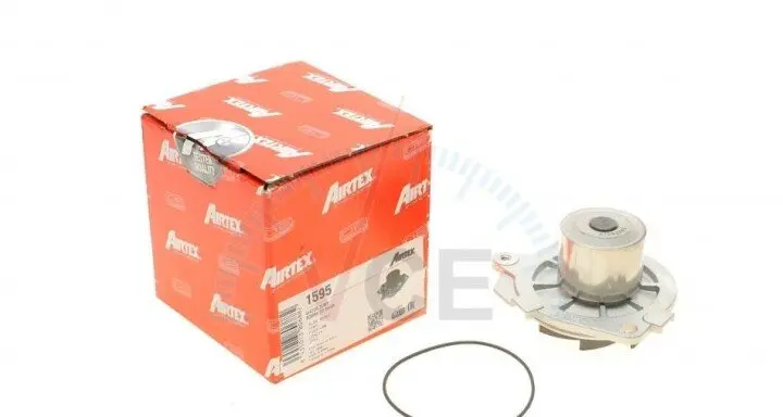 Насос воды fiat doblo 1.9d/jtd 01-/opel astra h/vectra c/zafira b 1.9cdti 04-/suzuki sx4 06- AIRTEX 1595 (фото 1)