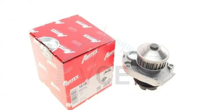 Фото 1 - Насос водяний Fiat Doblo, Punto, Palio 1.2 96-> AIRTEX 1616 Насос водяний Fiat Doblo, Punto, Palio 1.2 96-> AIRTEX 1616 (фото 1)