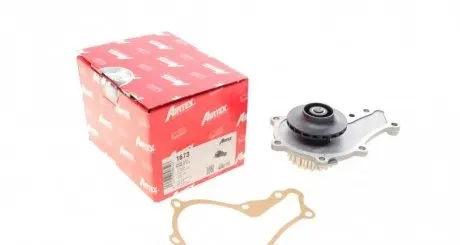 Насос воды citroen c1/c2/c3/nemo/ford fiesta/peugeot 206/307/bipper/mazda 2 1.4hdi/tdci 02- (21z) AIRTEX 1673