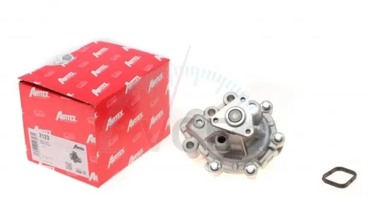 Водяной насос mazda 6 2.0/2.5 12-/cx-5 2.0 11-17 (c крышкой) AIRTEX 2123 (фото 1)