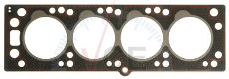 Прокладка головки opel ascona/kadett 1.6 d 82-89 (1.5 мм) AJUSA 10006620