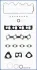набор прокладок, головка цилиндра 53012000