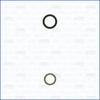 Прокладка форсунки інжекторної (к-кт) FIAT DOBLO (10-) 1.6d/ MB VITO (03-) 2.2d AJUSA 77002700