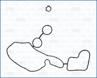 Vw комплект прокладок масляного радиатора touareg 3.0 10-, audi AJUSA 77014500