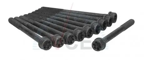 Комплект болтов двигателя с фигурной головкой AJUSA 81039200