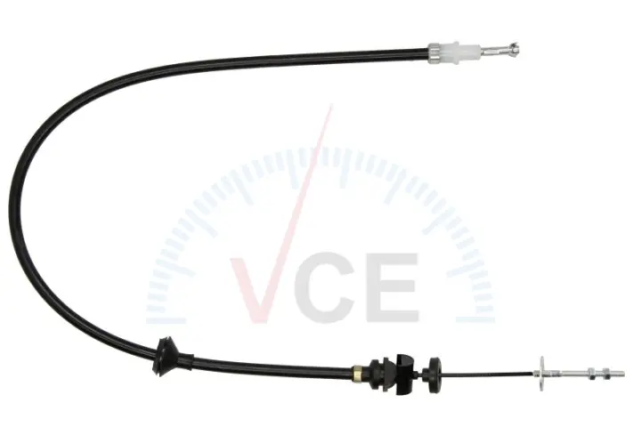 Фото 1 - Трос сцепления (1065мм-804мм) SEAT CORDOBA, CORDOBA VARIO, IBIZA II, INCA 1.4-1.6 02.93-06.03 AKUSAN F6W003AKN Трос сцепления (1065мм-804мм) SEAT CORDOBA, CORDOBA VARIO, IBIZA II, INCA 1.4-1.6 02.93-06.03 AKUSAN F6W003AKN (фото 1)