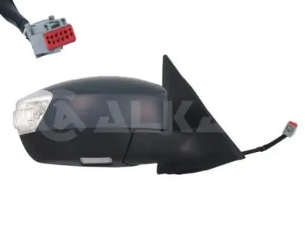 Зеркало правое эл.рег.,грунт.,обогрев.,с показ.поворота,сложное, выпукл. ALKAR 6130134
