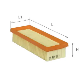 Фильтр воздушный fiat tipo, tempra, uno 88-96 Alpha Filter AF1602