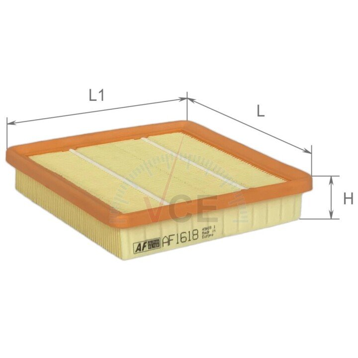 Фильтр воздушный Alpha Filter AF1618 (фото 1)