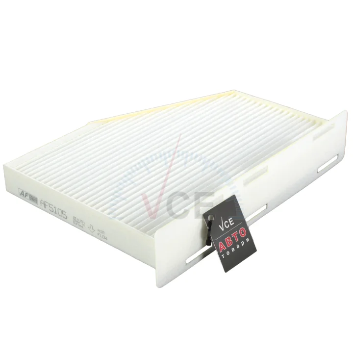 Фильтр салона vw golf v 03-, passat 05-, skoda octavia 04- Alpha Filter AF5105 (фото 1)