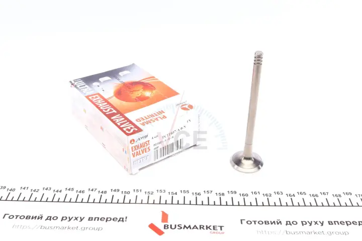 Клапан (выпуск) renault trafic/opel vivaro/renault laguna 2.0dси 06- (31.3x7x111.5) (азотирование) AMP PCIT037-A-0-N (фото 1)