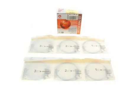 Кільця поршневі daewoo lanos/nexia 1.6 16v 91-00 (+0.50/79.50mm) (1.2x1.5x3.0) (к-кт 4 циліндри) AMP PR-DAE-47-3538-050-SET