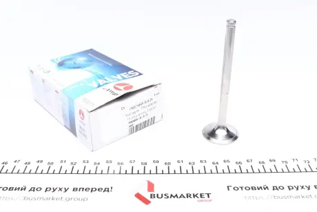 Клапан (впуск) renault kangoo 1.9d 97- (35x8x110.5) (вальцювання) AMP PREN045-B-0-D