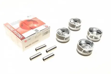 Поршень daewoo lanos 1.5 8v 97- (76.75mm/+0.25) (к-кт 4 шт) AMP PX-DAE-4A-3548-025-2