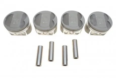 Поршень dacia logan/sandero/renault clio/megane 1.6 8v 96- (79.75mm/+0.25mm) (к-кт 4 шт) AMP PX-REN-4A-3842-025-C