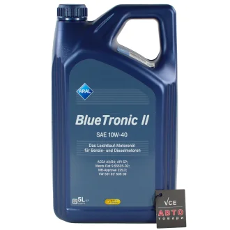 Масло моторное bluetronic ii 10w-40 5л ARAL 10W40 BL TRII 5L