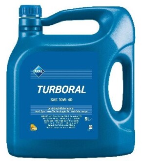 Олива двигуна 10W40 Turboral (5л.) ARAL 15BCD5