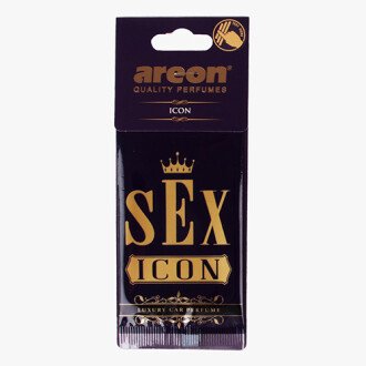 Ароматизатор на зеркало сухой Письмо Sex "Icon" AREON ASK03