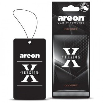 Ароматизатор на зеркало сухой Лист "X Premium" "Coconut" AREON AXV04