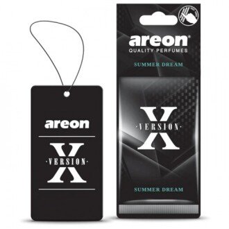 Ароматизатор на зеркало сухой Лист "X Premium" "Summer Dream" AREON AXV09