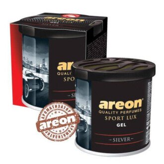 Ароматизатор на панель гель Gel Sport Lux 80г "Silver" AREON GSL02