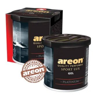 Ароматизатор на панель гель Gel Sport Lux 80г "Platinum" AREON GSL03