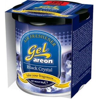 Ароматизатор на панель Gel 80г "Black Crystal" AREON GWP12