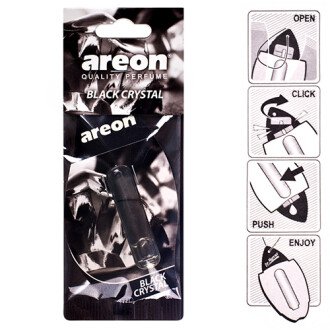 Ароматизатор на зеркало жидкий 5мл Perfume Black Crystal AREON LR01