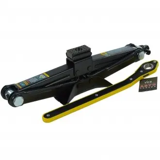 Домкрат механический 1,5т. 104/385мм. трещотка с резинкой <> ARMER ARM-115