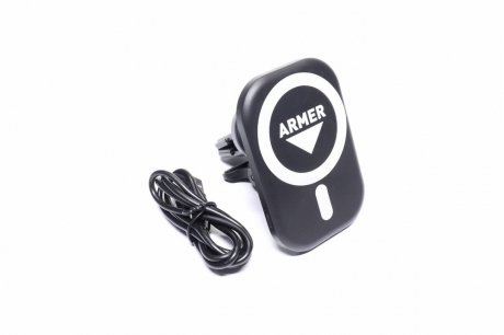 Держатель для телефона с беспроводной зарядкой, <> ARMER ARM-DT002