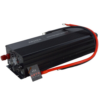 Перетворювач напруги 12v-220v/1500w/usb/мод.хвиля <> ARMER ARM-PI1500