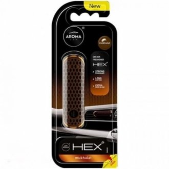 Ароматизатор на дефлектор car hex 10g - mukhalat Aroma 83578