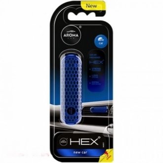 Ароматизатор на дефлектор car hex 10g - new car Aroma 83581