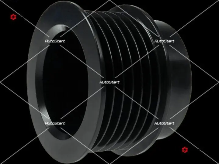 Фото 1 - Шків генератора bo-6gr, cg137249 do: ca1 092ir, ca1256ir AS AP0066S Шків генератора bo-6gr, cg137249 do: ca1 092ir, ca1256ir AS AP0066S (фото 1)