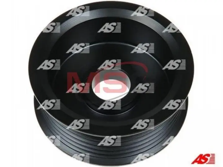 Фото 1 - Шків ременя генератора AS AP0077S Шків ременя генератора AS AP0077S (фото 1)