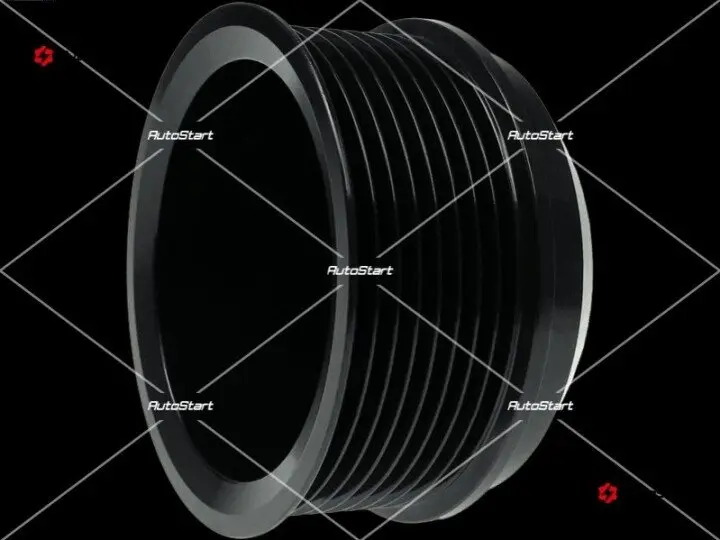 Фото 1 - Шкив ремень генератора AS AP5013S Шкив ремень генератора AS AP5013S (фото 1)