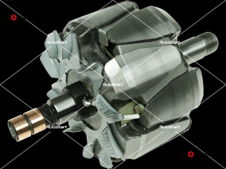 Ротор генератора hi 12v-190a, do: lr1190-928, lr1190-909, lr1190-930 AS AR2018S (фото 1)