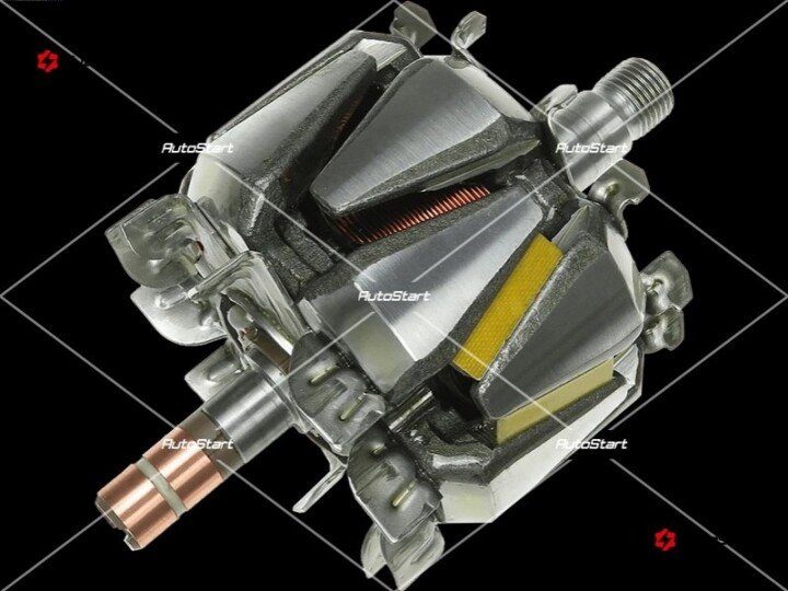 Ротор генератора va 12v-150a, ud52176ar AS AR3035S (фото 1)