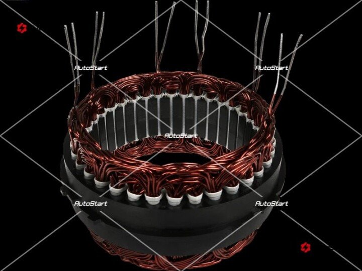 Статор генератора bo 24v-120a, cg330824 AS AS0076 (фото 1)