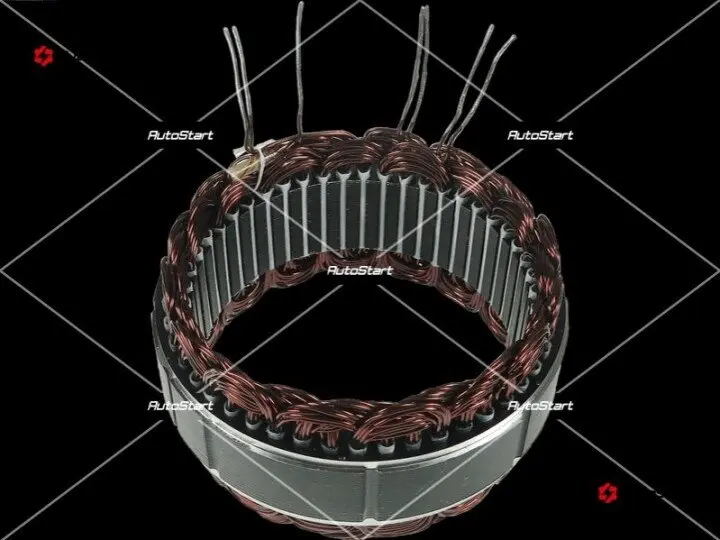 Фото 1 - Статор генератора hi, 24v-80a (145.00*11 6.20*28.20), do a2055 AS AS2017S Статор генератора hi, 24v-80a (145.00*11 6.20*28.20), do a2055 AS AS2017S (фото 1)