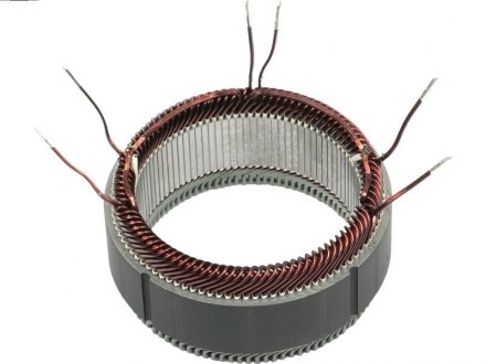 Статор генератора nd 12v-140a (до 10421 0-4660), (101.0*128.5*32.0) AS AS6021