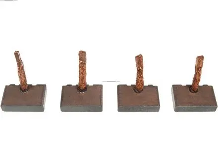 Щетки стартера bo-24v, (6.4*2 5.0*16.4) AS BSX190-191